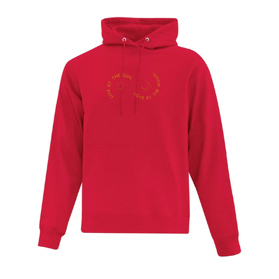 Hoodie "Live By The Sun" brodé