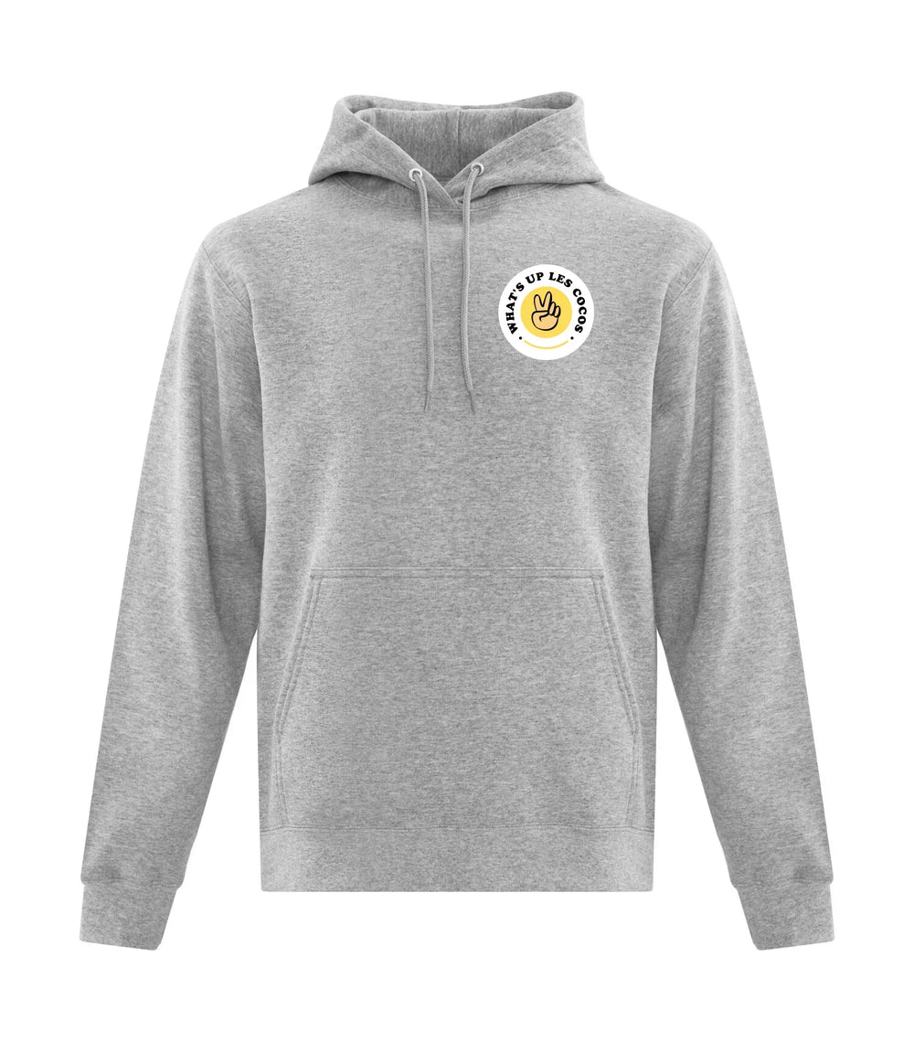 Hoodies Logo "What's Up Les Cocos" brodé