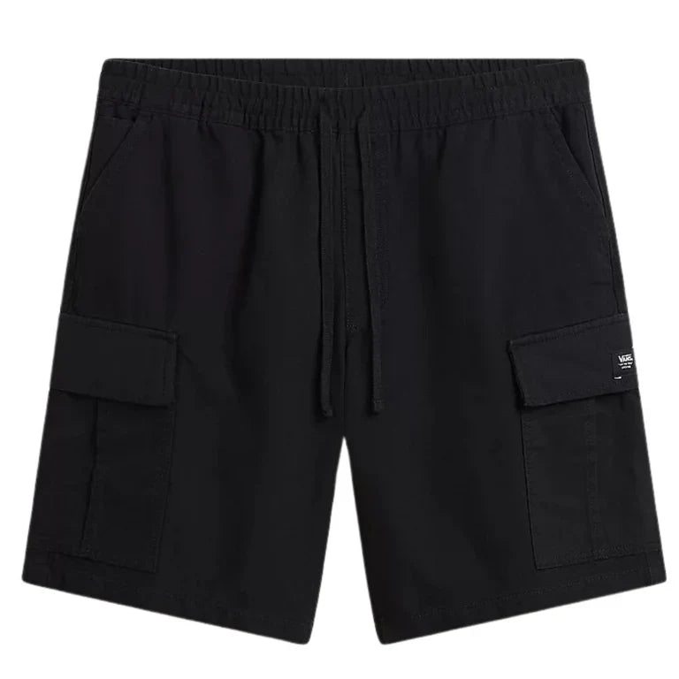 Vans 'Range' Elastic Waist Cargo Shorts - Black