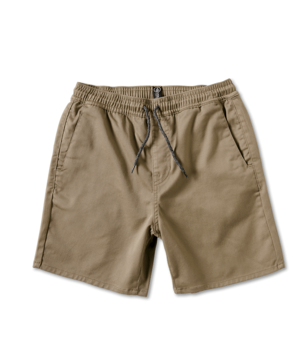 Shorts à taille élastique 'Frickin' Volcom - Kaki (ENFANTS)