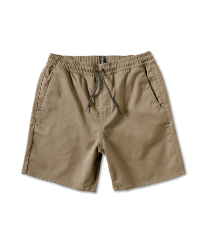 Shorts à taille élastique 'Frickin' Volcom - Kaki (ENFANTS)