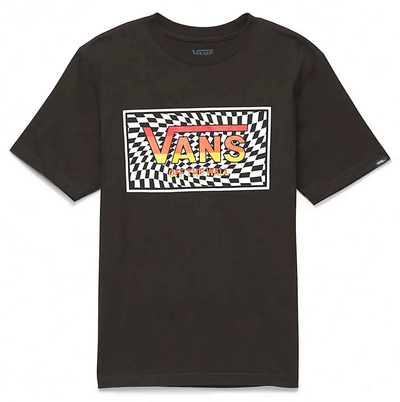 Vans 'Stripe' Tee - Black (KIDS)