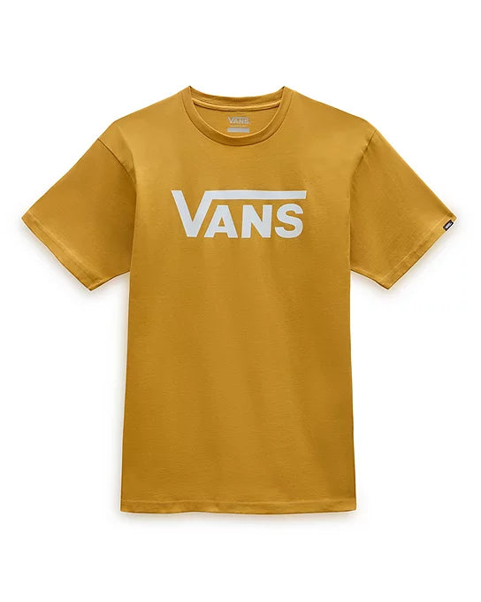 Vans 'Classic' Tee - Mustard/White (KIDS)
