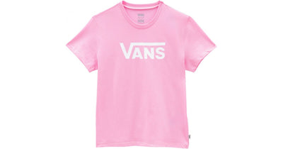 Vans 'Flying V' Tee - Pink/White (Women's)