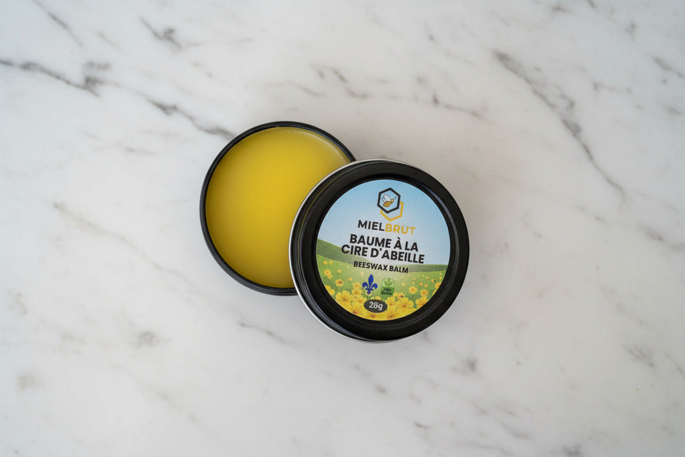 Baume hydratant à la cire d'abeille – Hydratez lèvres et peau naturellement