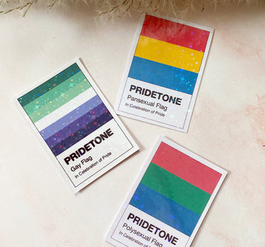 Pridetone Pansexual Flag | Pride Sticker