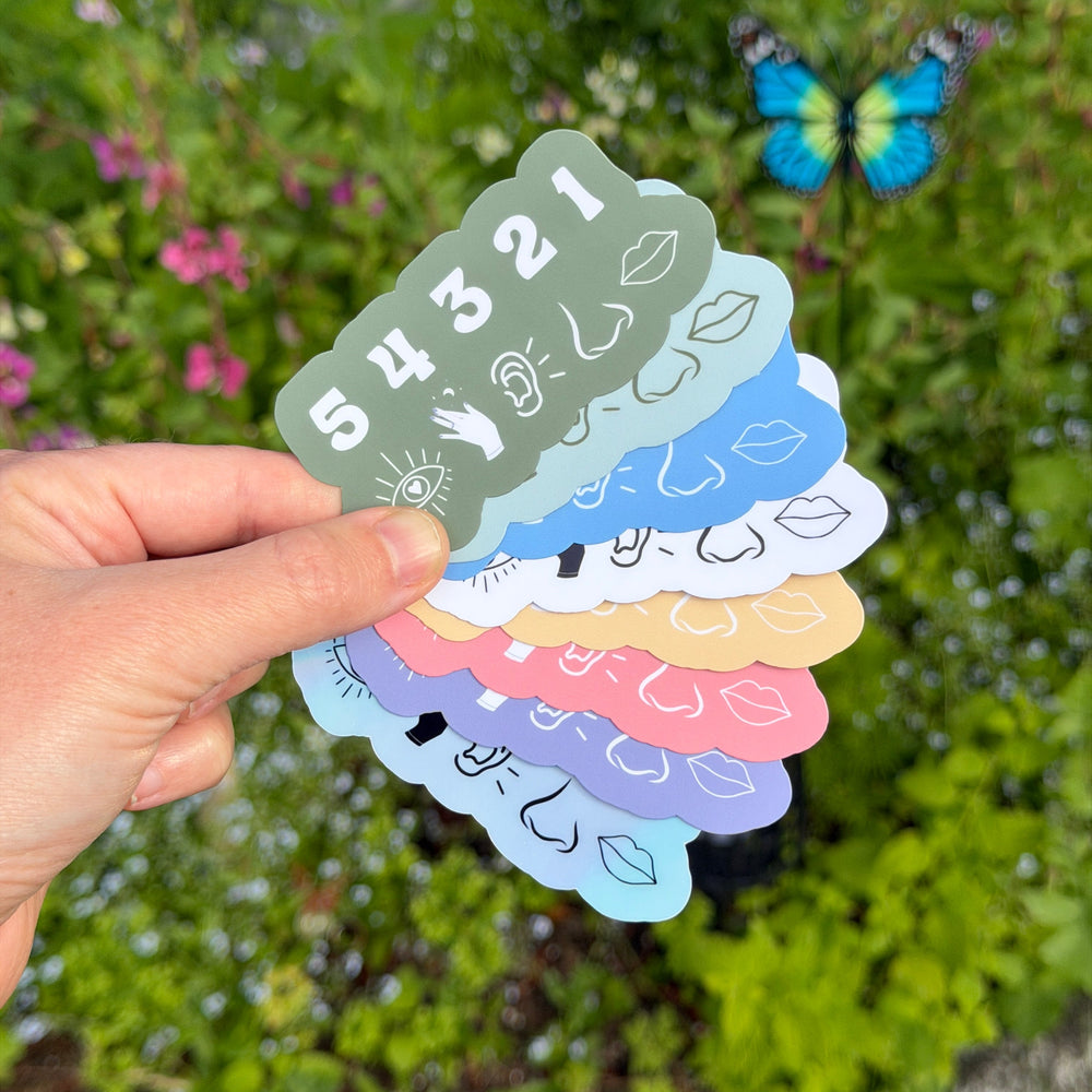 54321 Grounding Sticker
