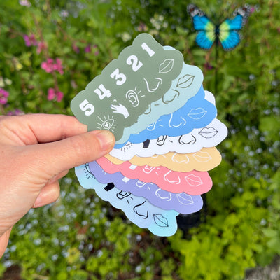 54321 Grounding Sticker