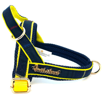 Scotland Tartan One-Click Dog Harness