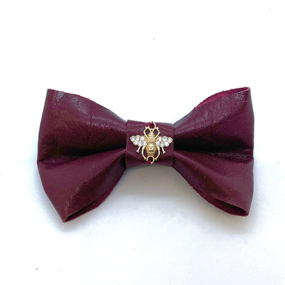 Nœud papillon bordeaux