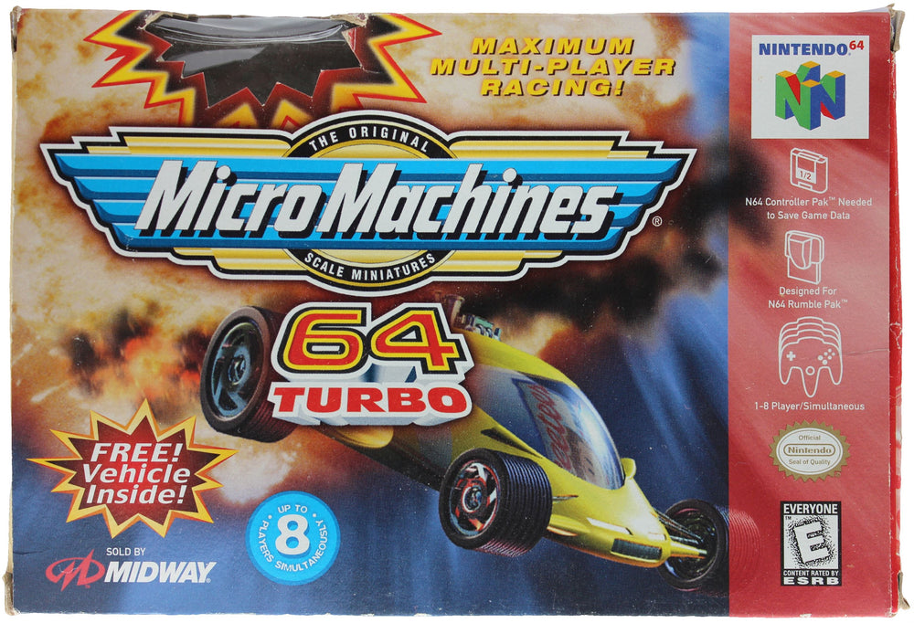 The Original Micro Machines Scale Miniatures 64 Turbo