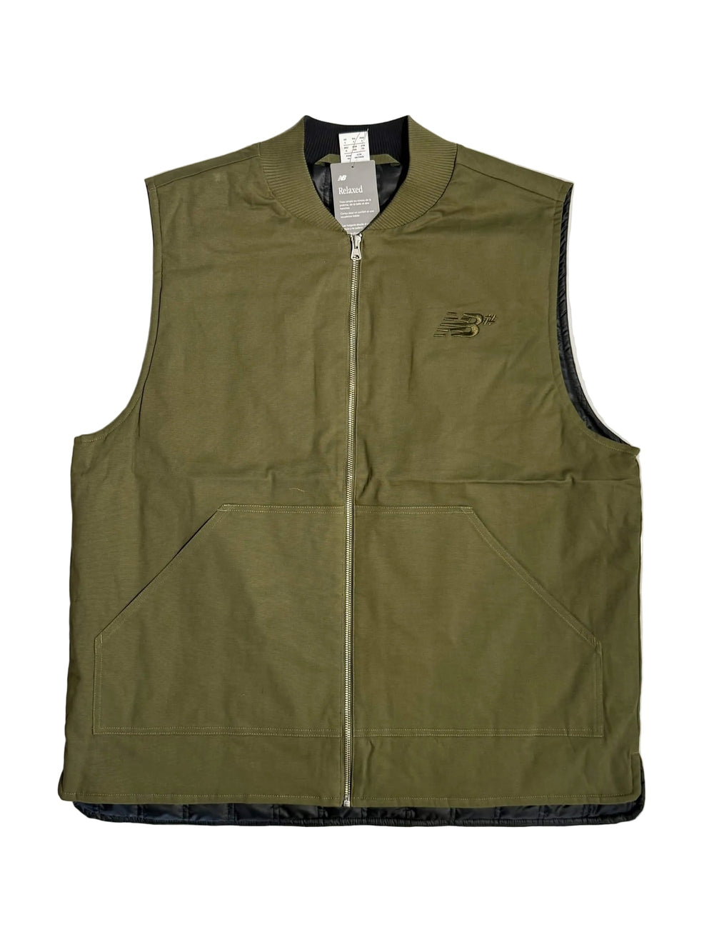 Gilet en toile New Balance Numeric - Olive