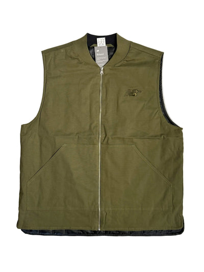 Gilet en toile New Balance Numeric - Olive