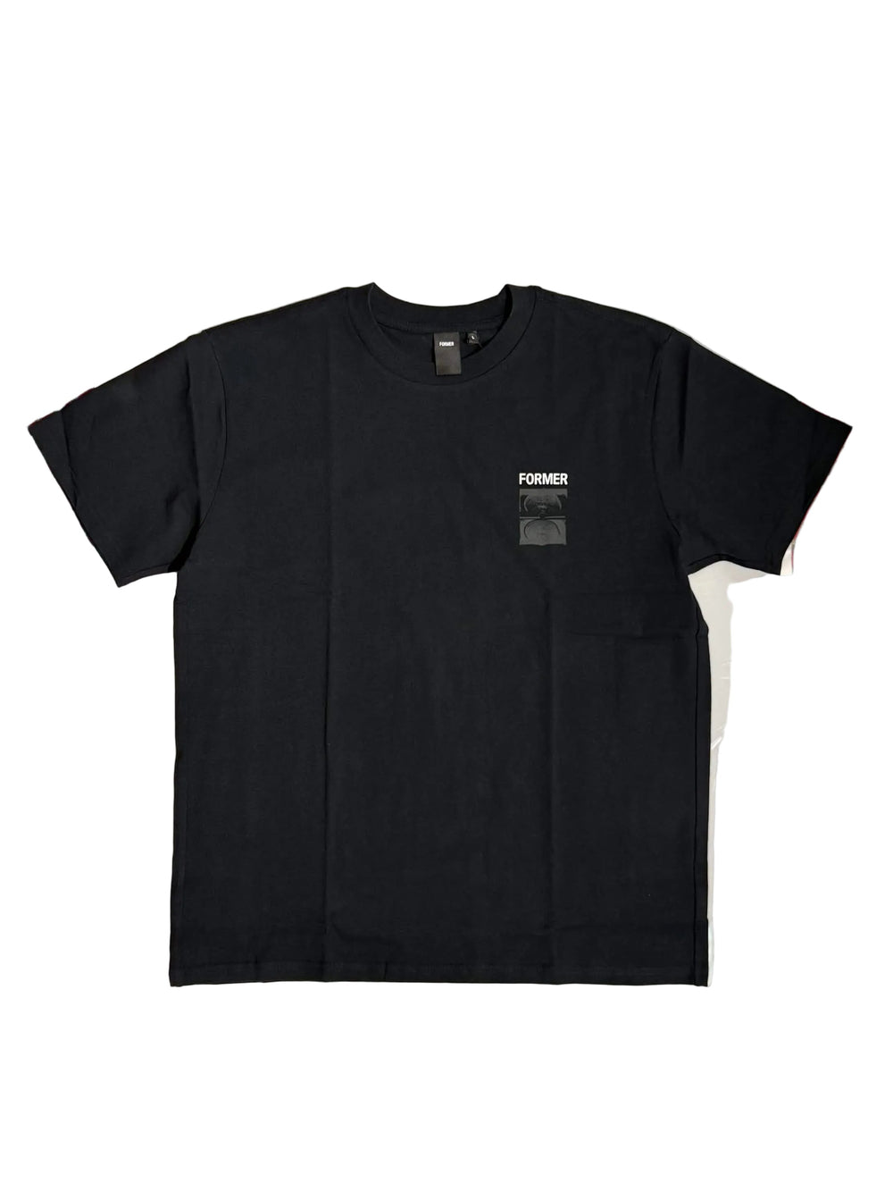 Tee 'Crux' Bicolore - Noir
