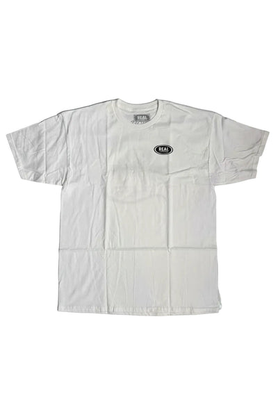 T-shirt 'Skate Rats' Real Skateboards - Blanc