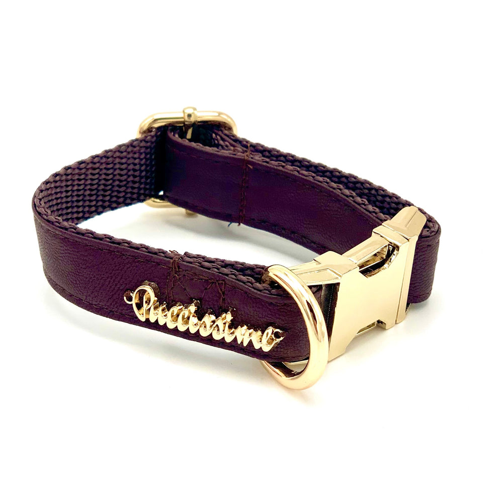 Collier brun grizzly