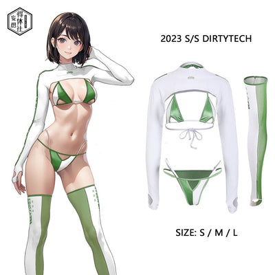Ensemble de bikini sexy en spandex inspiré d'anime