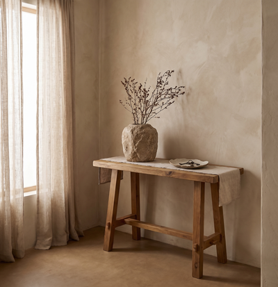 Recycled Teak ARTISAN Console - 90cm
