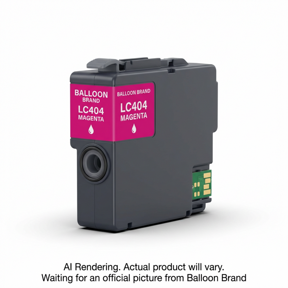 Compatible Brother LC404 Magenta Ink Cartridge