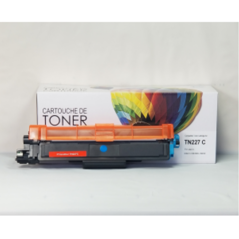 Balloon Brand CTTN227C Compatible Brother TN227C High Yield Toner Cartridge – Cyan, 2,300 Pages