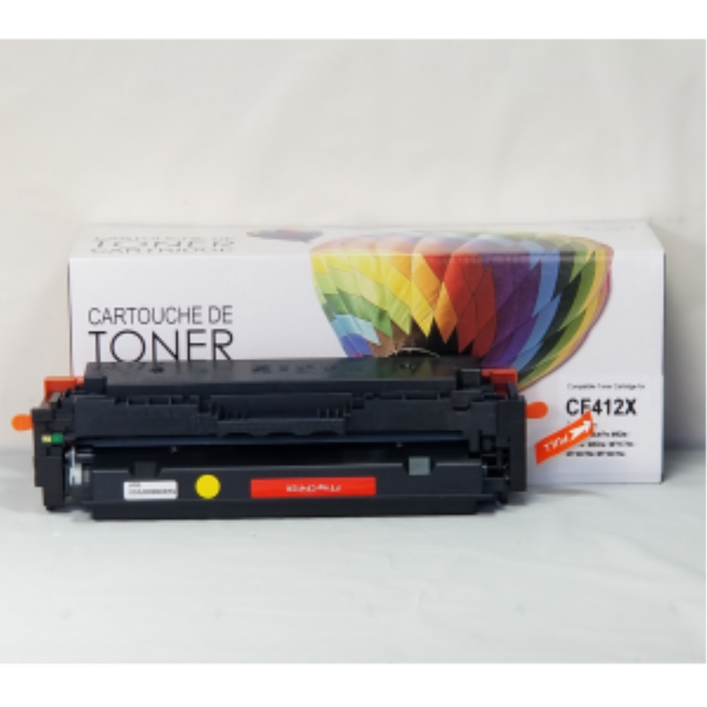 CTCF412X COMPATIBLE HP #410X HY YELLOW TONER FOR M452DN/M45