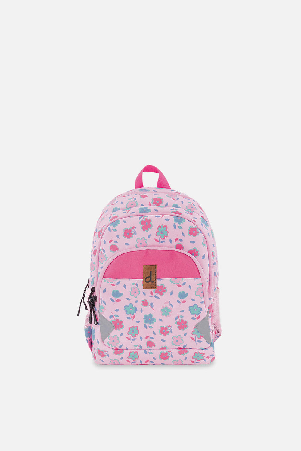 Petit Sac à Dos pour Enfants Rose Fleurs Imprimées