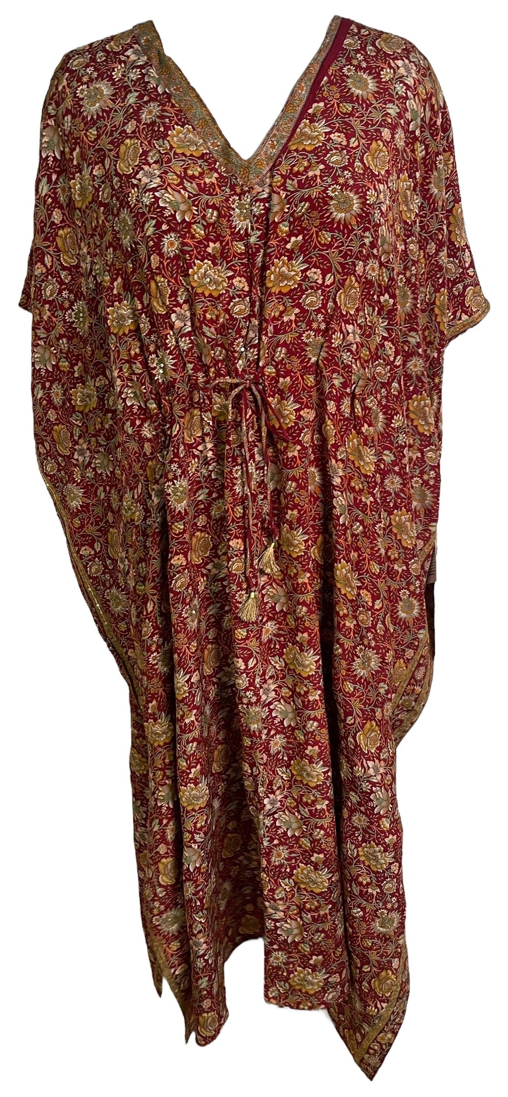 PRC6765 Kaftan Long en Soie Pure Avatar