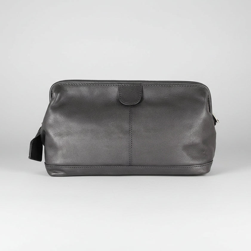 Trousse de Toilette Structurée en Cuir JBG International