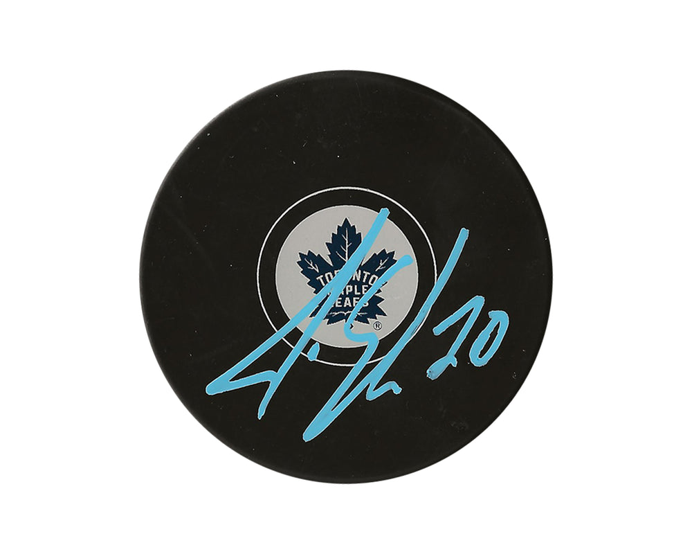 Joel Edmundson Autographed Toronto Maple Leafs Autograph Model Puck