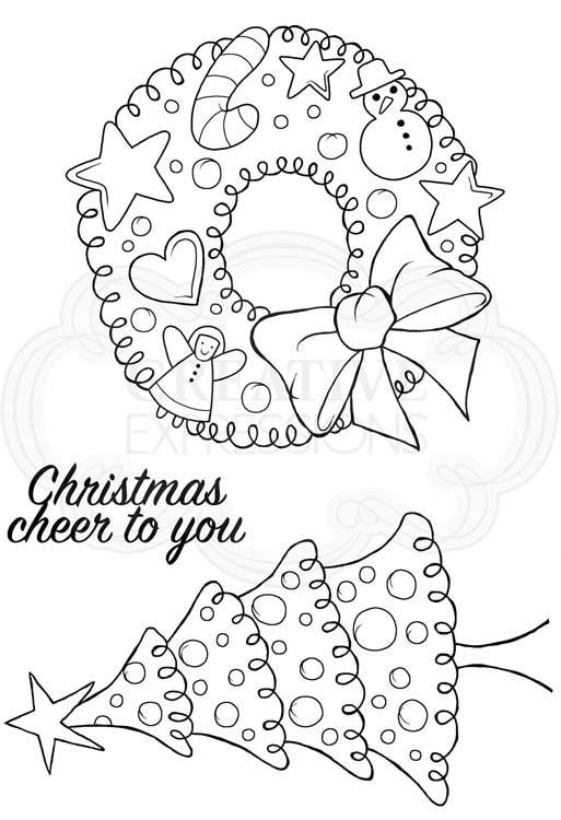 Woodware Clear Singles - Couronne de points