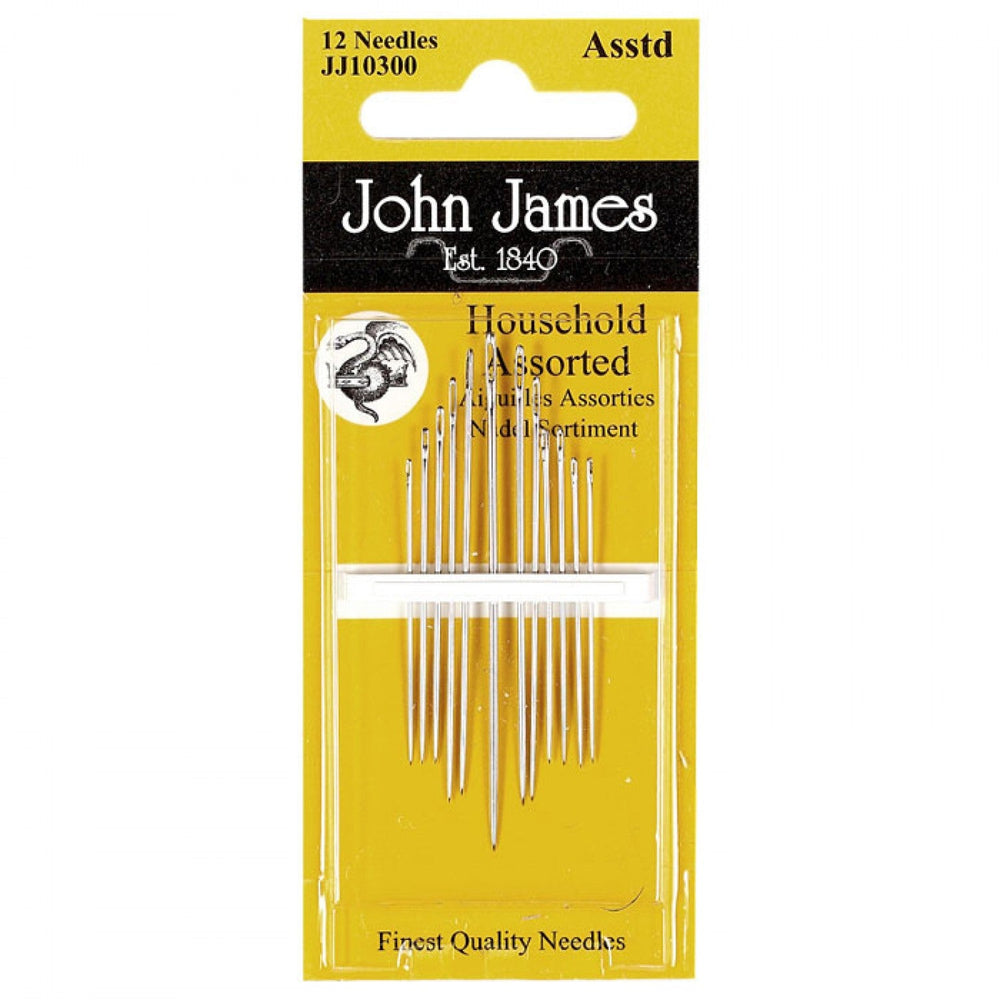John James Household Needles — Cottage Quilting Ltd.