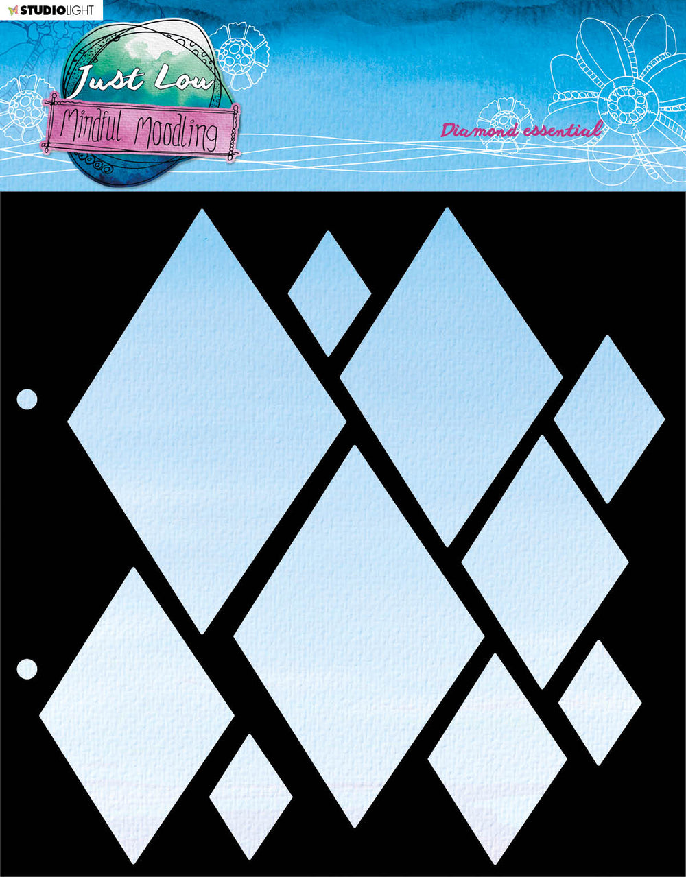 JL Mask Diamonds Essentials 203,2x203,2x1mm 1 PC n°95