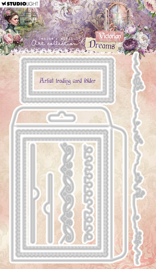 Dossier pour cartes à échanger JMA Victorian Dreams 10 pièces