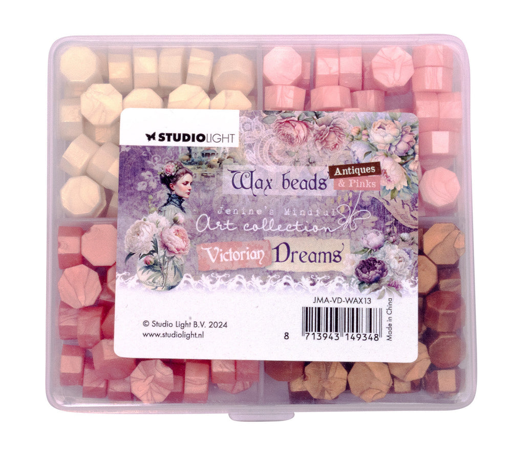 Billions de cire JMA 4 couleurs Rêves victoriens roses 60 g