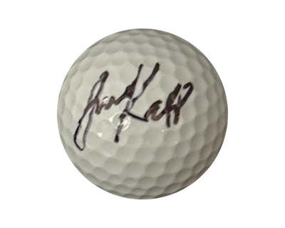 Jake Knapp Autographed Titleist TruFeel Golf Ball