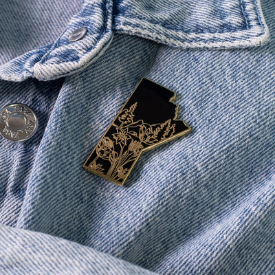Manitoba Enamel Pin