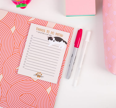Things To Do Meow Notepad