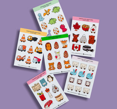 Calgary Mini Sticker Sheet