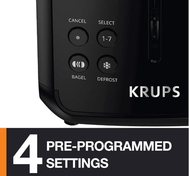 KRUPS KH320D50 My Memory 2 Slice Digital Stainless Steel Toaster