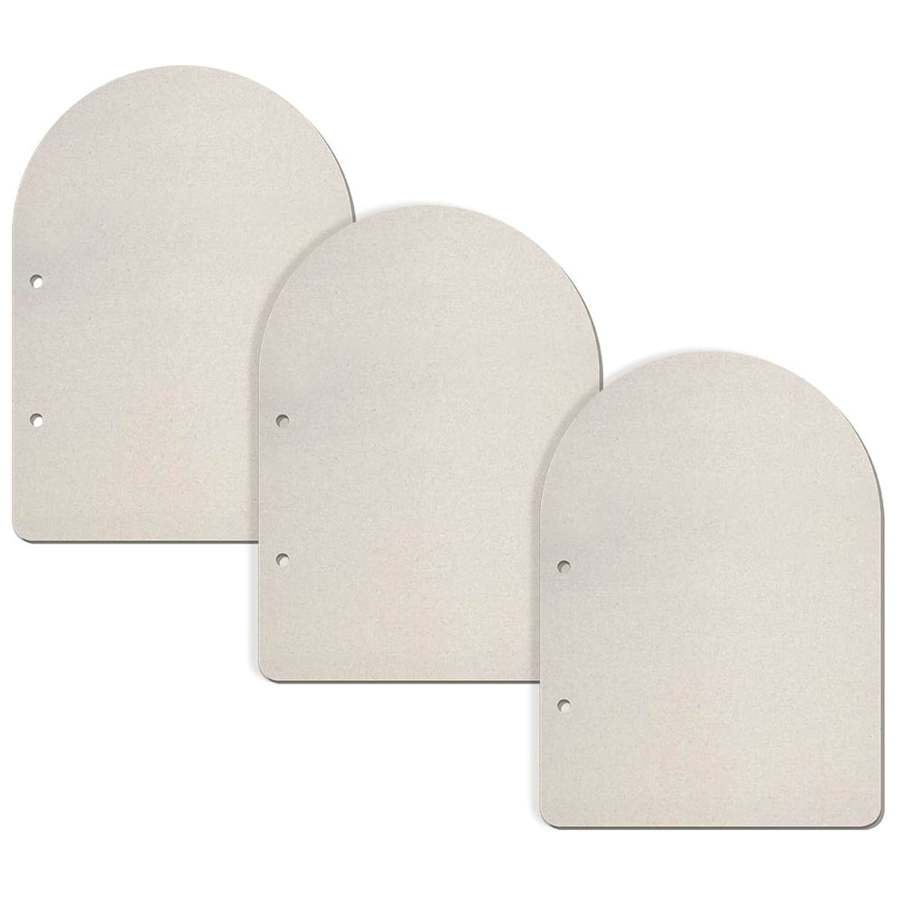 Ciao Bella Set 3 Window Shaped Pages Cardboard Pages — Ecstasy Crafts