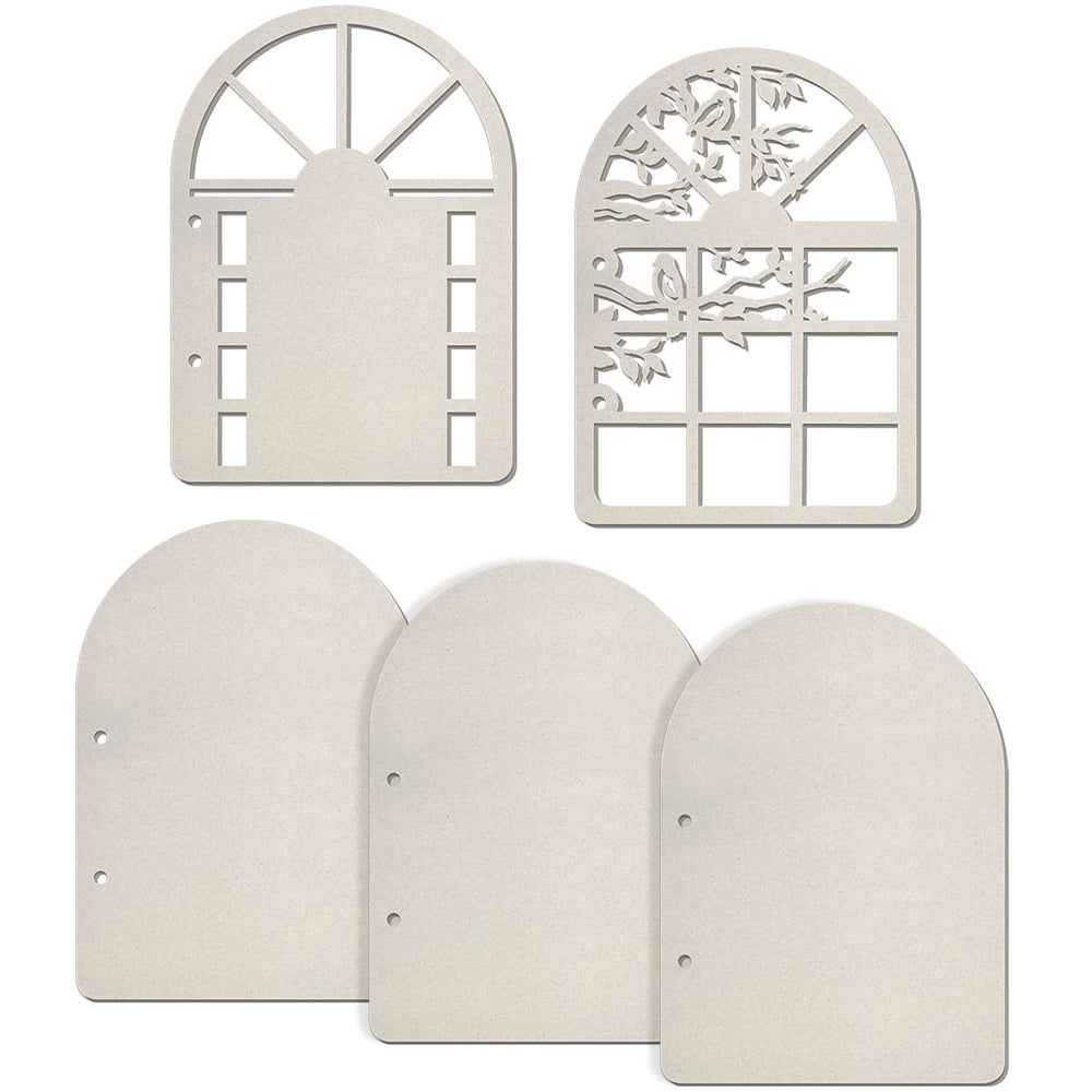 Ciao Bella Set 5 Album Pages Door And Window — Ecstasy Crafts