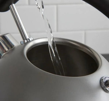 WEST BEND KTWBRTGR13 1.7L Retro Style Stainless Steel Electric Kettle Boiler