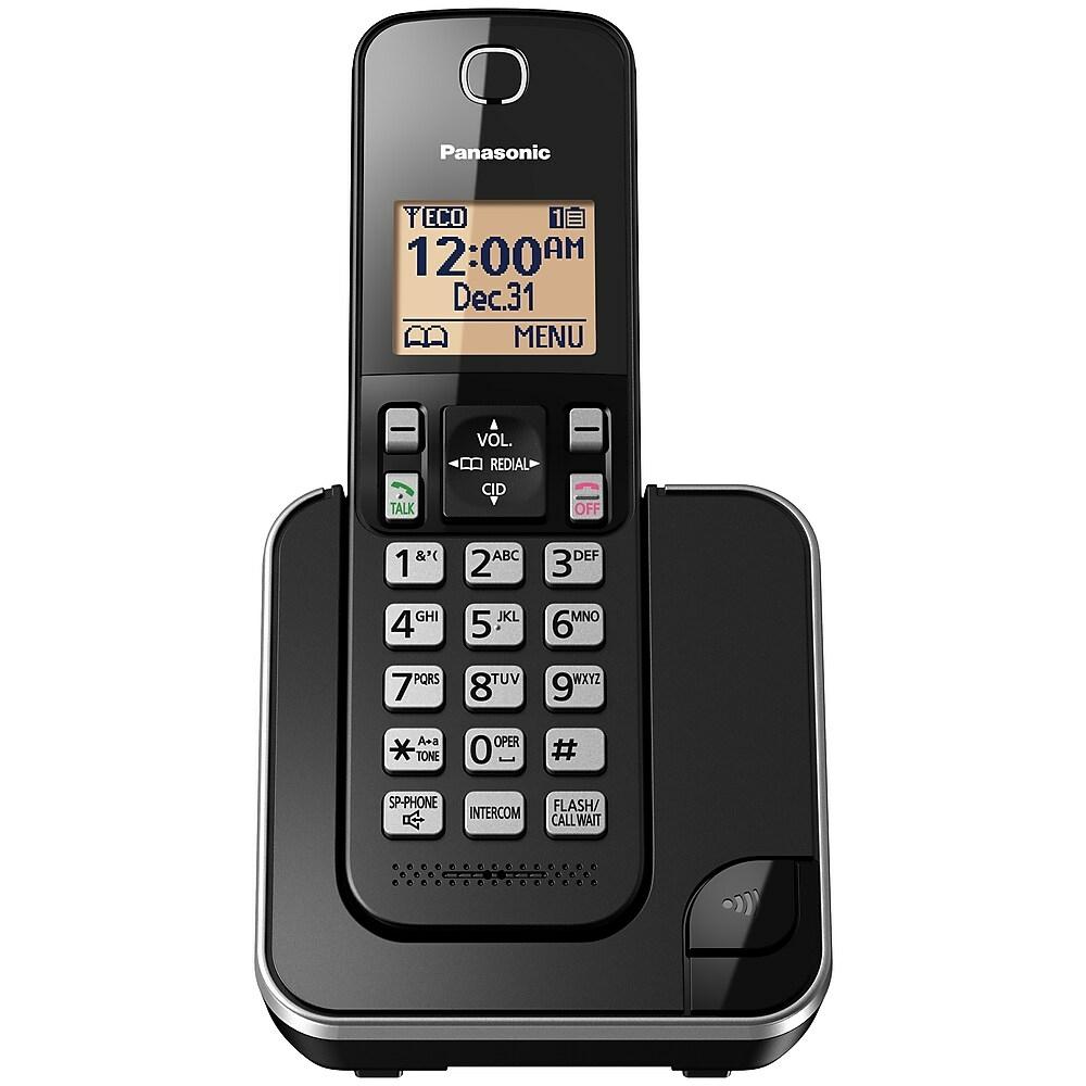 Téléphone sans fil PANASONIC 1 combiné – Reconditionné avec garantie Home Essentials – KXTGC380C