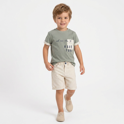 Trendy Tyler Boys Shorts Set