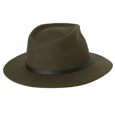 Kooringal Unisex Felt Wide Brim Fedora Goodwin Size XL