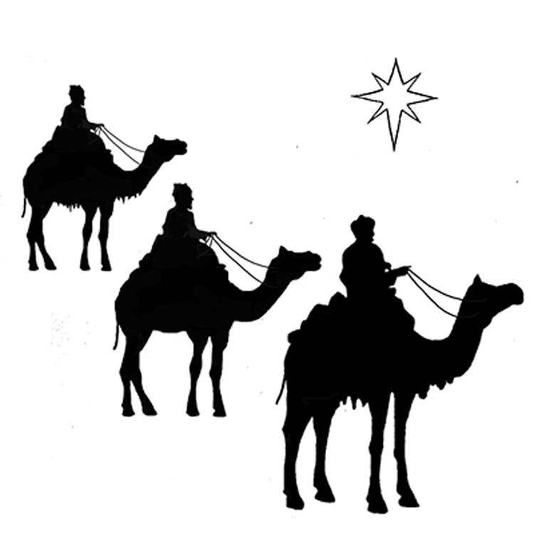 Lavinia Stamp - Three Kings and a Star — Ecstasy Crafts
