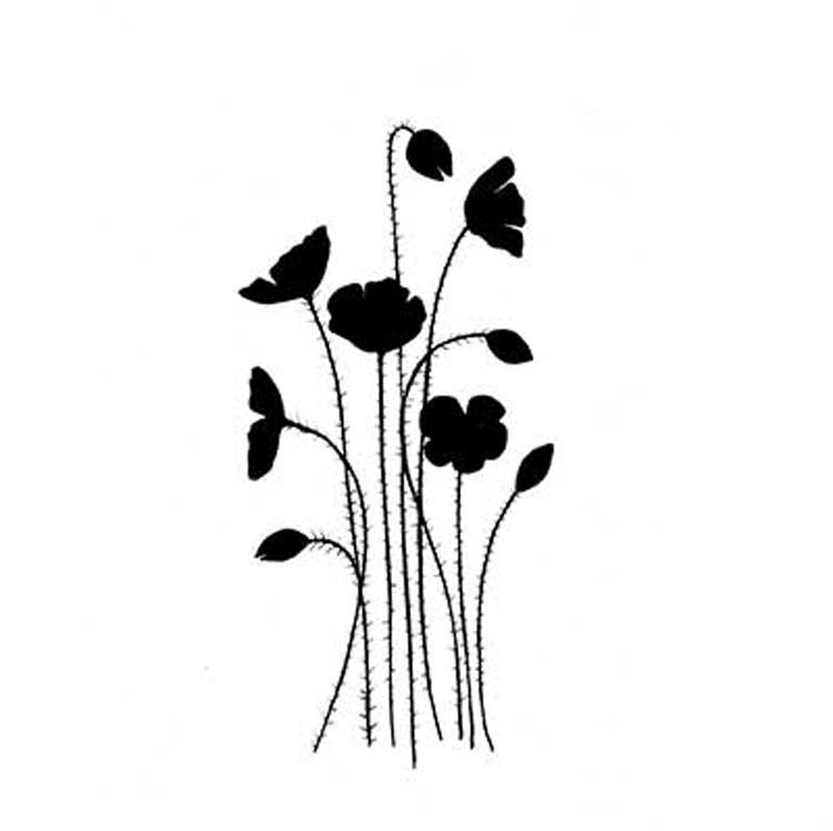 Lavinia Stamp - Wild Poppies — Ecstasy Crafts