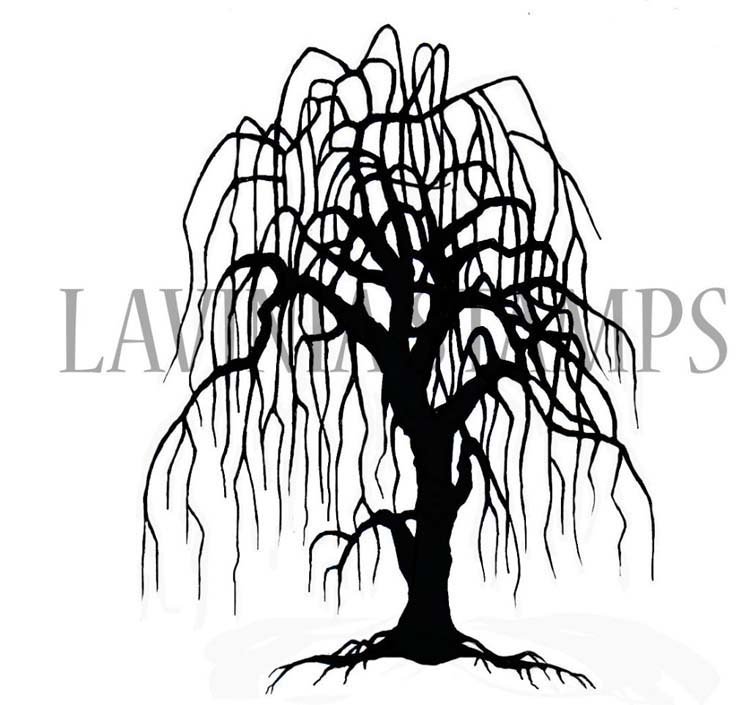 Lavinia Stamp - Weeping Willow Tree — Ecstasy Crafts