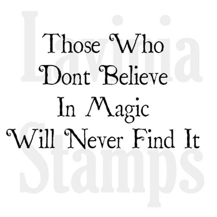 Lavinia Stamp - Believe in Magic — Ecstasy Crafts