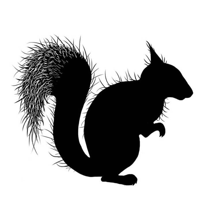 Lavinia Stamp - Red Squirrel — Ecstasy Crafts